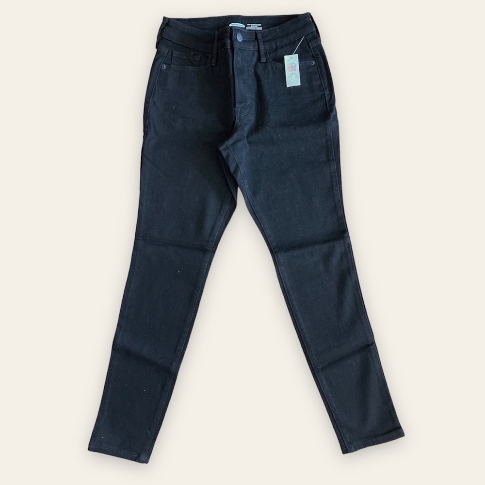 NWT Old Navy High-Waisted Pop Icon Skinny Black Jeans